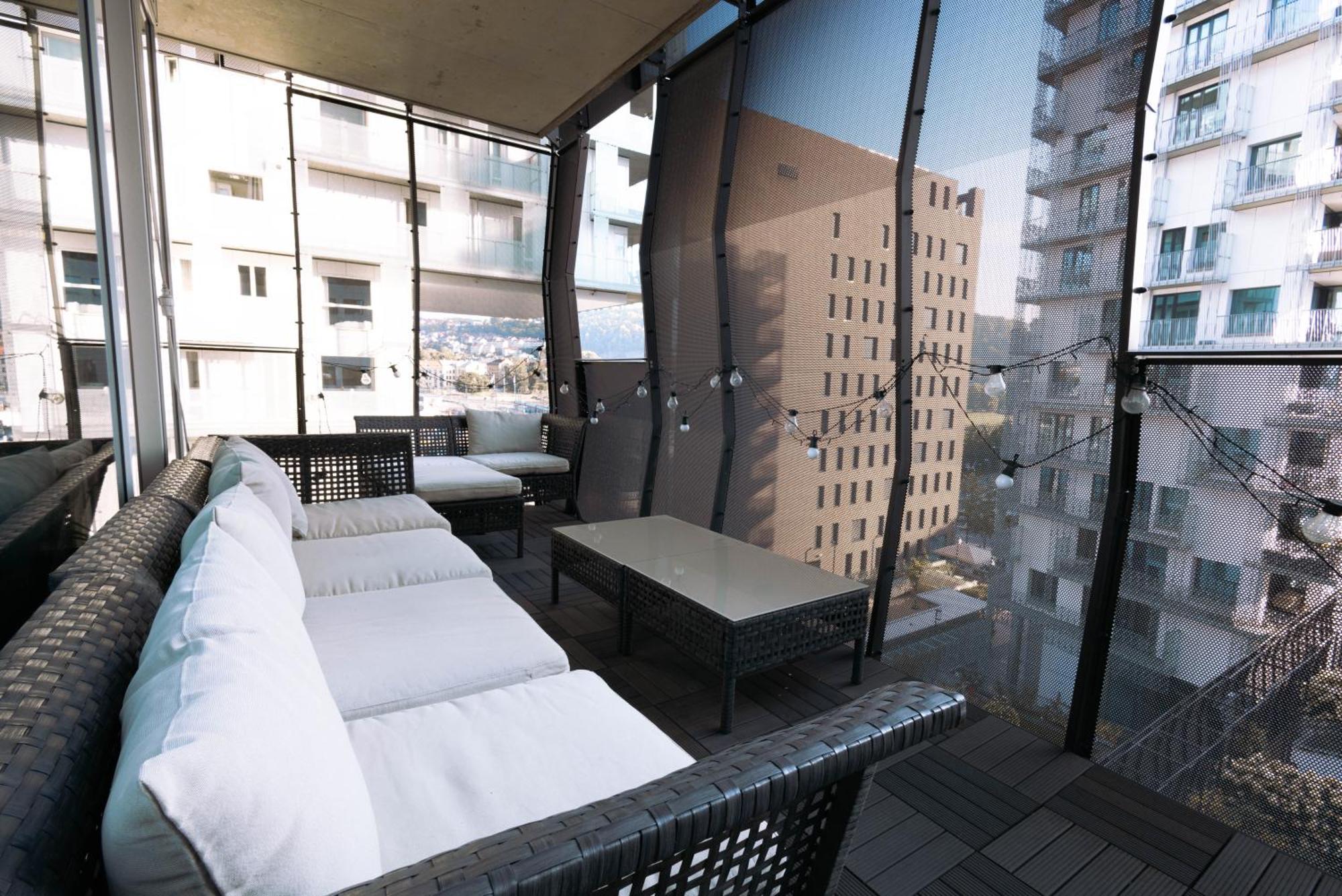 Spacious Modern 2Br Apartment At Central Oslo Barcode Exterior photo